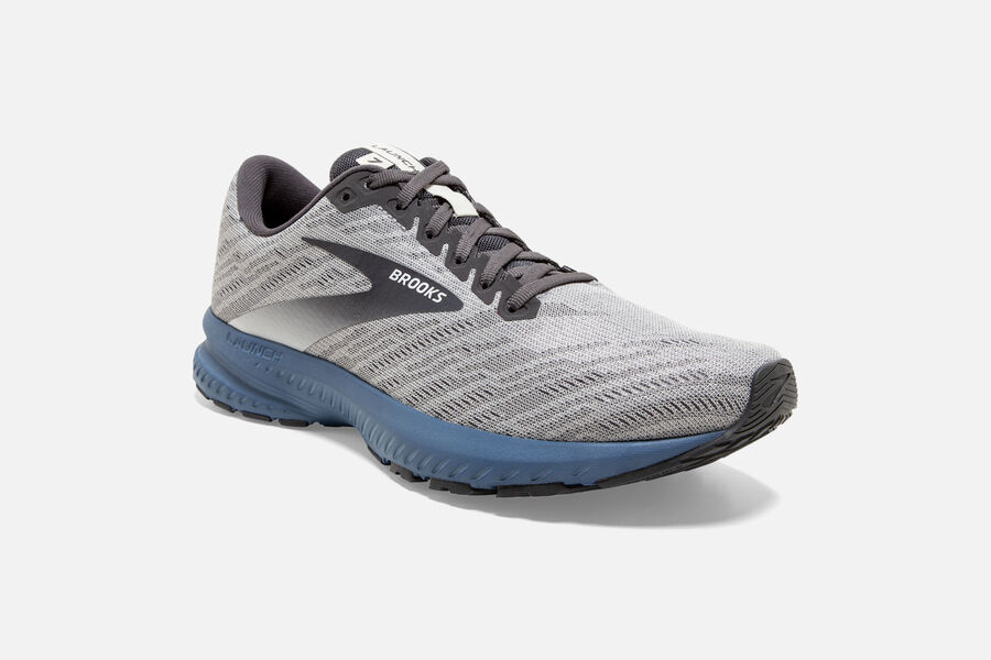 Brooks Israel Launch 7 Road Running Shoes Mens - Grey - CPN-596438